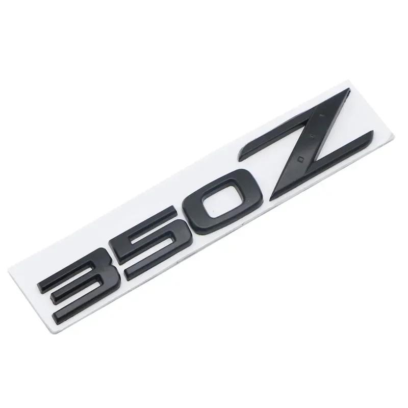 350Z 370Z Letters Rear Trunk Emblem Badge For GTS GTR  Z Z3 Z34 Teana Car Modification Stickers Decals 3D Metal