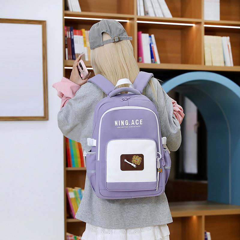 Comfortable Lightweight And School Backpack For Boys And Girls With Stylish Color Options