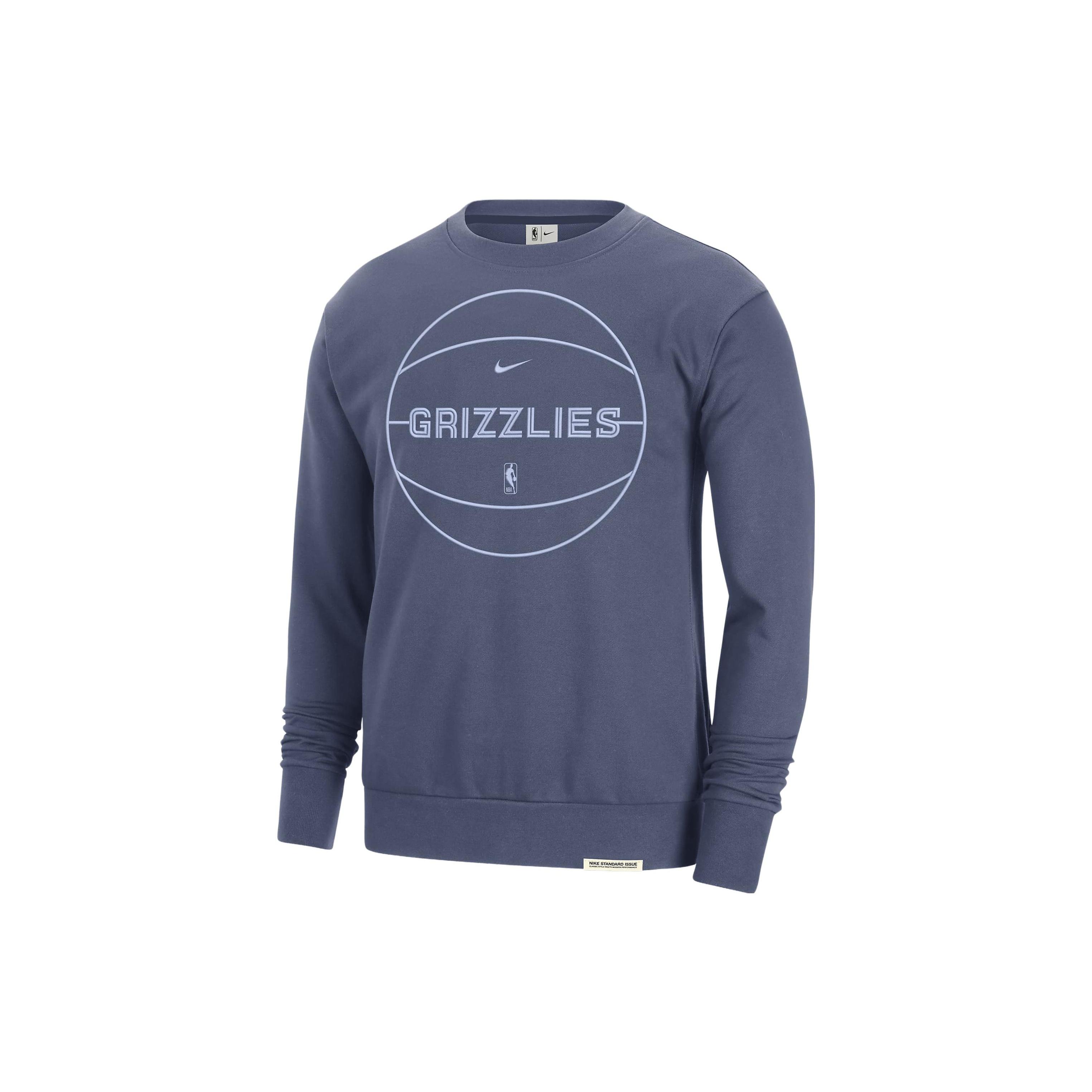 Nike Standard Issue Sweatshirt Memphis Grizzlies Men s FB3777-491 L
