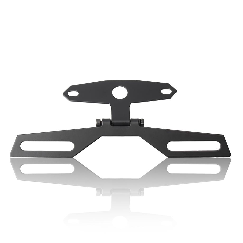 Motorcycle License Plate Bracket Taillight Bracket Foldable License Plate Frame Bracket Enduro Motocross Scooter Modified Parts