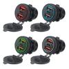 Car Charger Adapter Dual QC3.0 Port Fast USB Car Charger USB Charger PD Type C