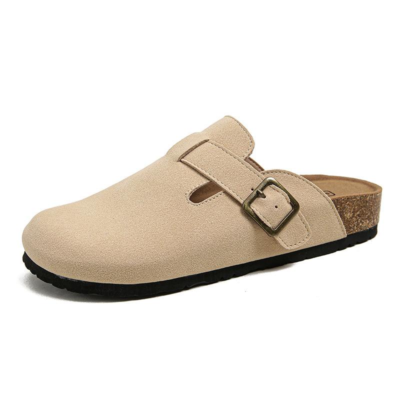 Su Yin's family has the same velvet cotton slippers, and the new winter models wear a pedal of fluffy slippers, women's bag head and half-drag cott