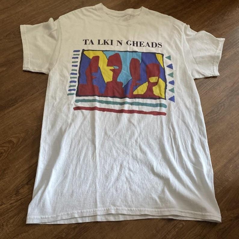 

Talking Heads #039Stop Making Sense#039 Remake White T shirt Short Sleeve tee NH25698 Unisex T-Shirt S