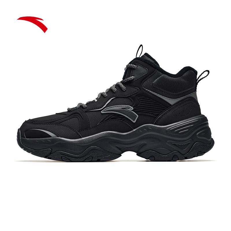 Anta Liusha Fleece-Lined High-Top Winter Snow Boots