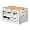 Extra Large Outdoor Storage Box: Side-Opening, Wood Lid, Foldable Camping & Car Trunk Organizer