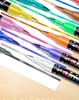 Dual-Color Double-Ended Acrylic Flash Marker Pen for Handwriting