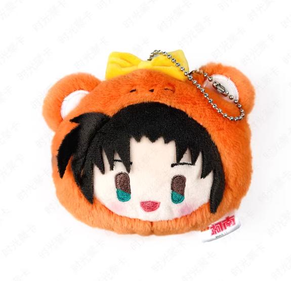 Ultimo Caldo Originale Detective Conan Xiong Xiong Peluche Detective Scatola Cieca Ciondolo Testa Grande Anime Kaitou Regalo Progettato Per Amanti degli Anime