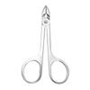 Sharp Precision Cuticle Scissors Stainless Steel Manicure Tool, Dead Skin & Hangnails Removal Perfect For Nail Bed Trimming