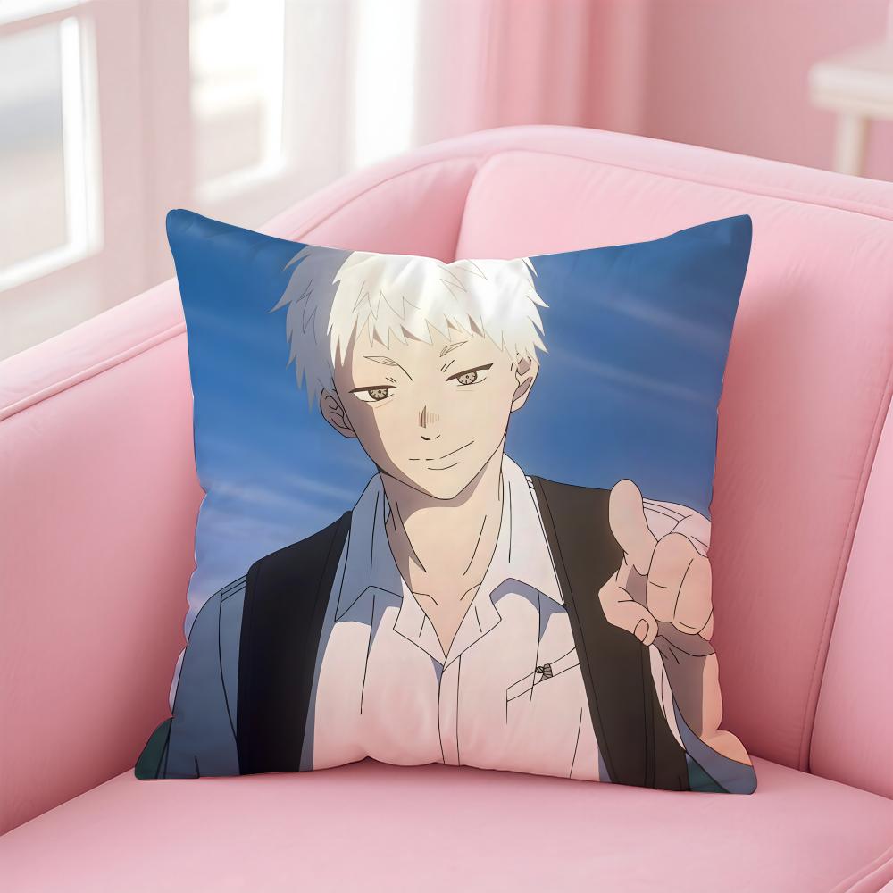 Anime T-The S-Summer Hikaru D-Died Cushion Cover Comfortable Reversible Pillow Cover Ideal for Car Sofa Bedroom & Beyond