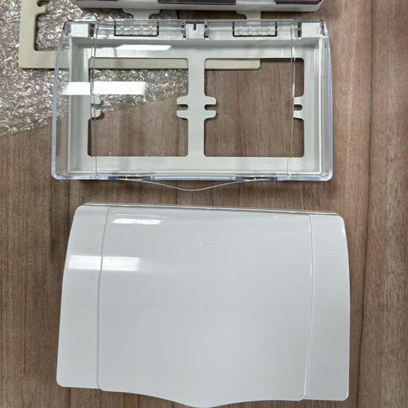 86 Type 2 Gang Outdoor Socket Waterproof Box Plastic Electrical Outlet Cover Receptacle Protectors Socket Case Box