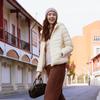 Tanboer Women's Hooded Lightweight Short Down Jacket TB5330238A