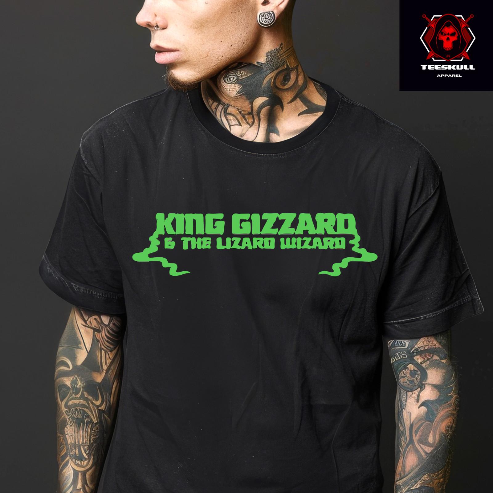 

26 King Gizzard & The Lizard Wizard Rock Band Tee Unisex Cotton T-SHIRT S-3XL Unisex T-Shirt XXXXL