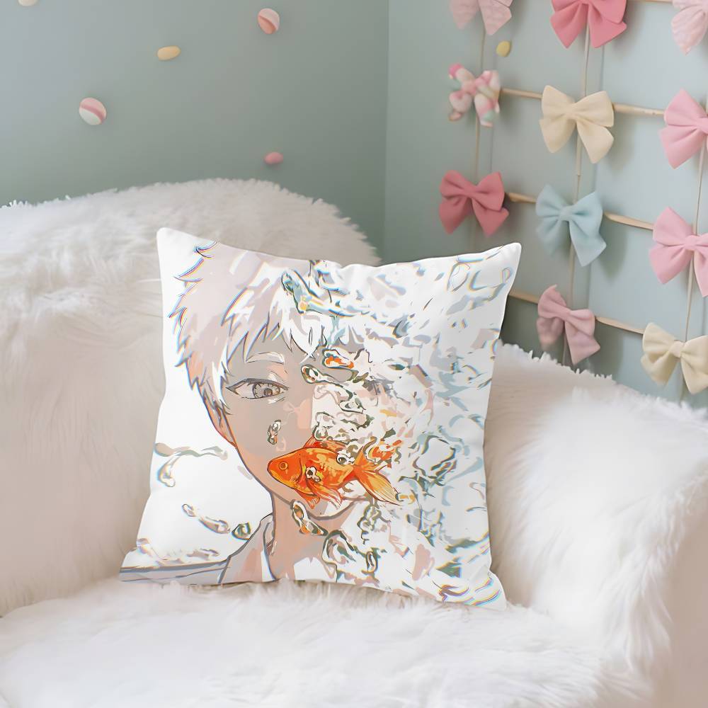 The Summers Hikarus Dieds Case Plush Fabric Soft Pillowcase Double Sided Print Cushion Cover Household Gifts