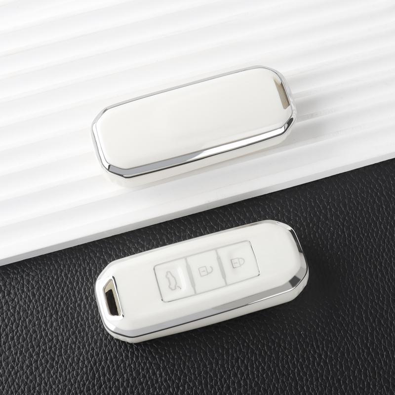 Tpu Car Key Case Holder For Baojun 510 730 360 560 Rs-5 530 630 Wuling Hongguang S Key Cover Protector Shell Car Accessories