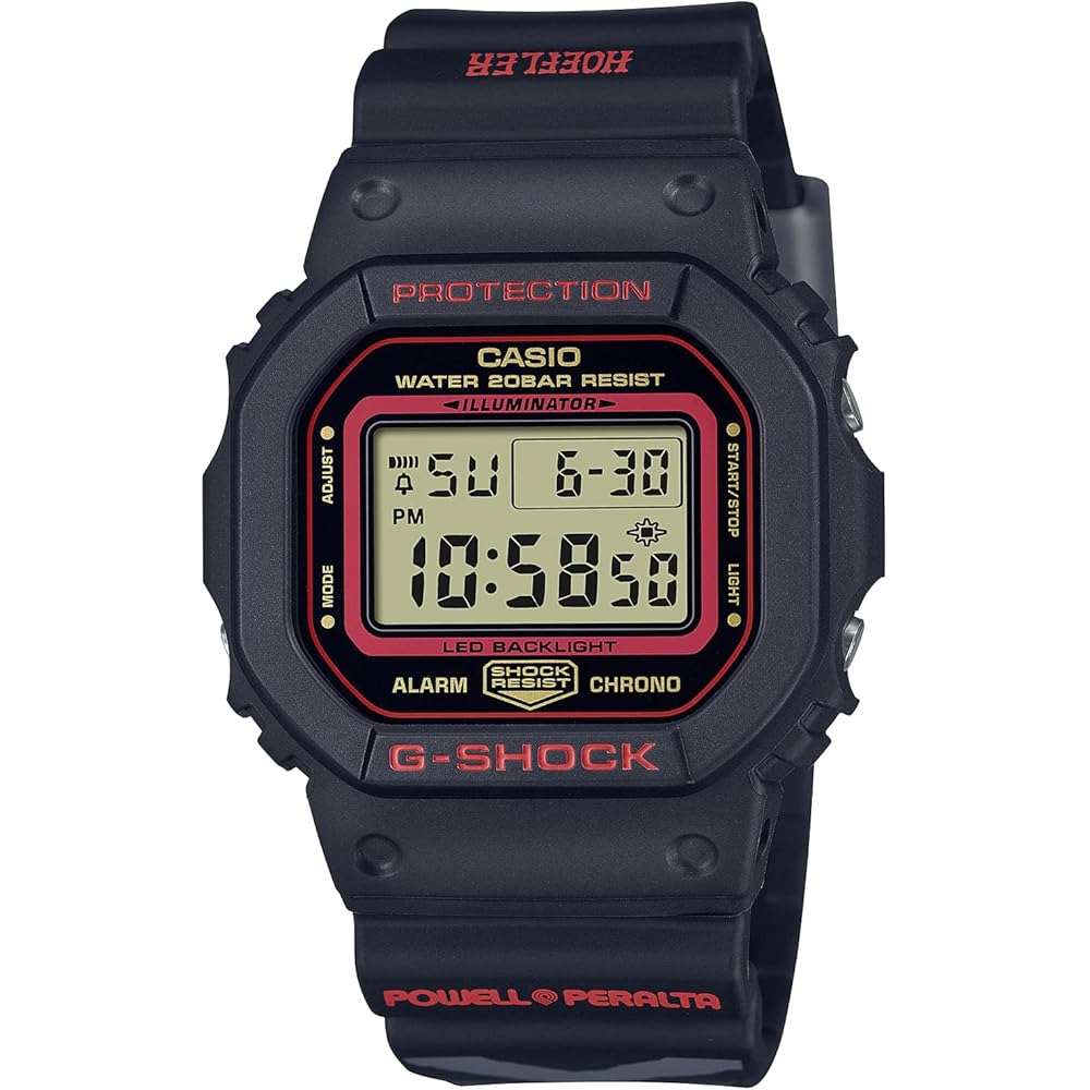Casio G-Shock DW-5600KH-1JR Men s Watch Black Triple Collaboration Kelvin Hoefler Powell Peralta