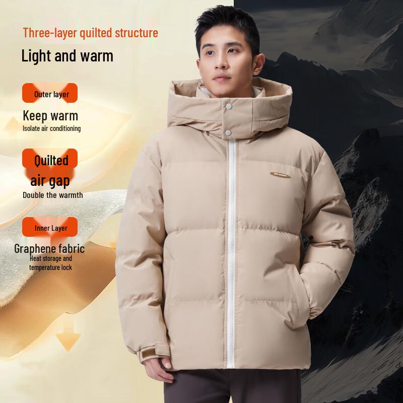 Peak Unisex Graphene Heated Thermal Cotton Jacket