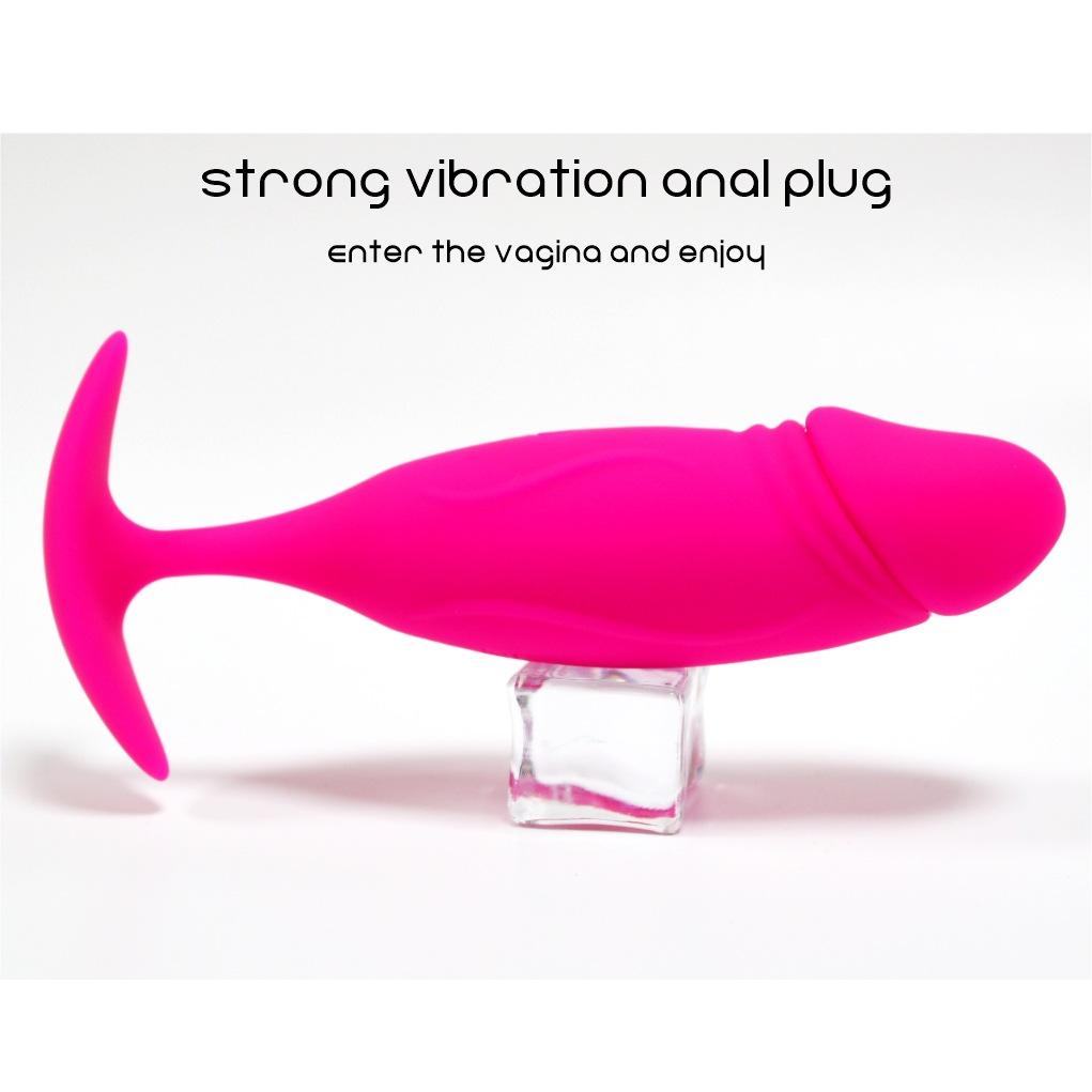 Anal Vibrator for Men Prostate Massager Remote Control Dildo Butt Plug Vibrating Adult Sex Toy for Women
