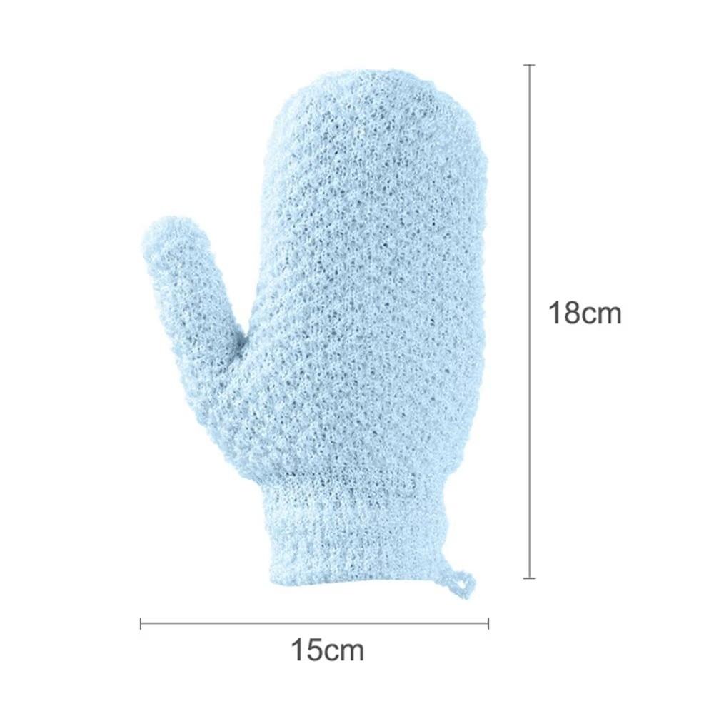 Portable Household Scrub Bath Gloves Multifunctional Finger Wrap Decontaminating Bath Gloves Rubbing Clay Artifact Finger