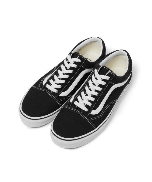 [Vans] Old Skool Canvas - Black:True White VN000ZDF1WX1