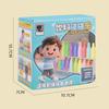 Children's Fun Beverages Color Match Toys 10/20bottles + Base, Early Childhood Guessing Game Memory Training Interactive Puzzle