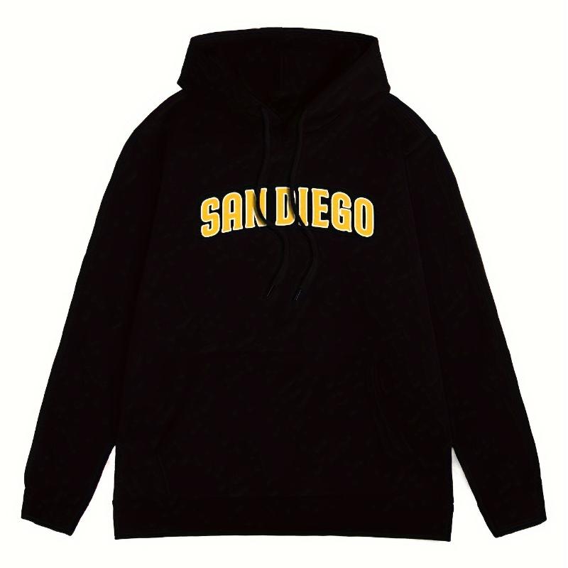 

Капюшон на шнурке, Мужская толстовка с капюшоном, Идеально для классики XXL чёрный