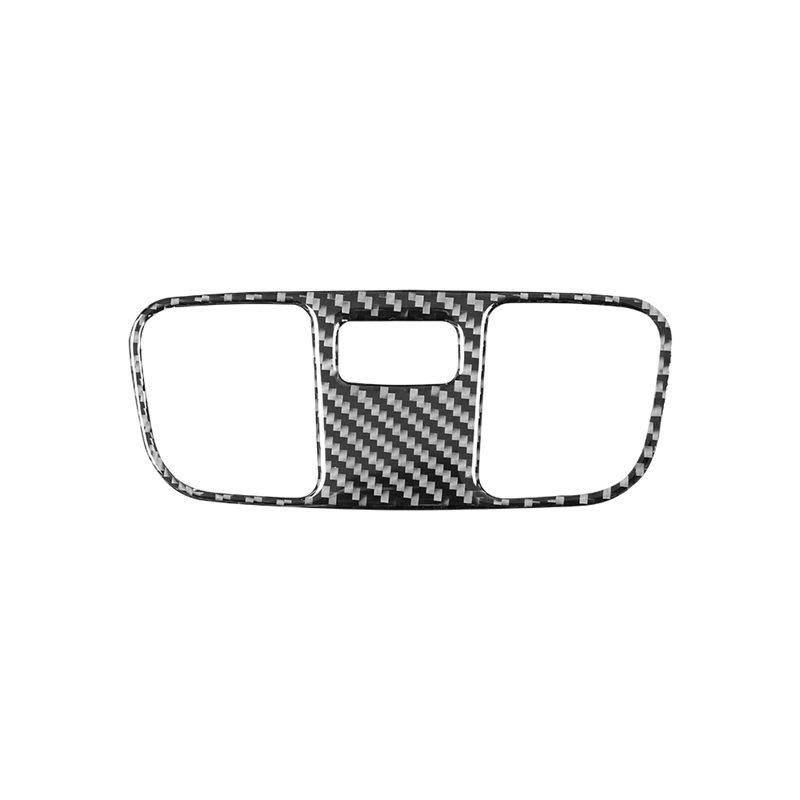 For LEXUS IS 1999-2005 Carbon Fiber Car Reading Light Panel Trim Frame Decoration Sticker Interior Accessories
