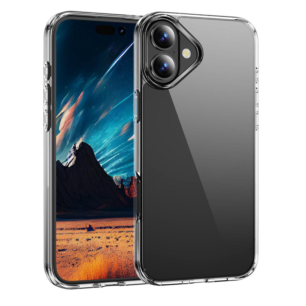 Mobile Phone Case for IPhone 17 2-in-1 Mobile Phone Protective Case TPU+PC Transparent Mobile Phone Case for IPhone 17 Mobile Phone Accessories