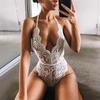 Sexy Women Lingerie Solid Lace See-through Erotic Underwear Bodysuit  Exotic Sleepwear Lingerie Babydoll  Erotic Costumes