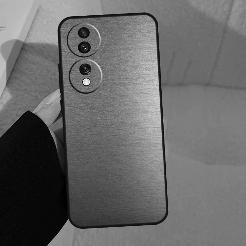 Steel Iron Metal Pattern Case For Honor X9b X9a X8a X7a X6a X6 X7 X8 X9 8X 9X Honor Magic 5 Pro 50 70 90 Lite Cover