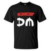 2025 Fantastici T-shirt Uomo Rosa Nero Di Depeche Mode Maglietta Casual Oversize T-shirt A Doppia Faccia Magliette Maschili Grafica