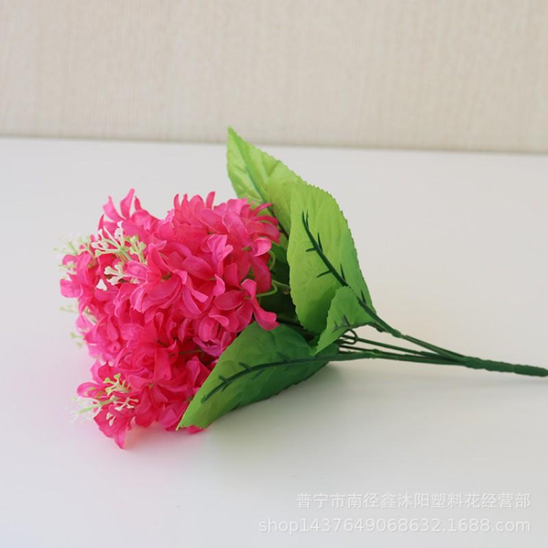 Artificial Hyacinth Delphinium 5-Branch Wedding Aisle Decor Fake Flowers Home Interior Decoration