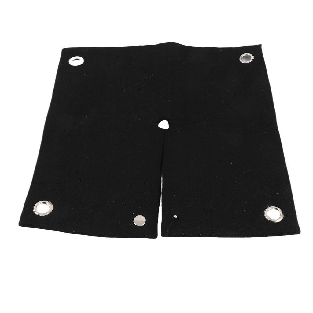 Svařovací deka 32x31x0,6cm Zesílená uhlíková vlákna Ohnivzdorná Nehořlavá Měděná trubka Tvrdé pájení