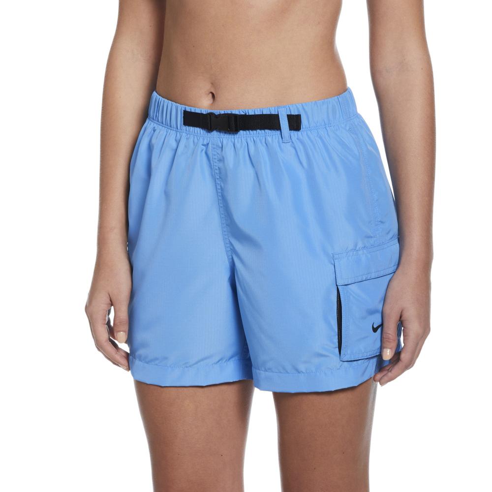 NIKE SWIM Women'S Rash Guard Voyage Cover-Up Shorts Nessf322-438