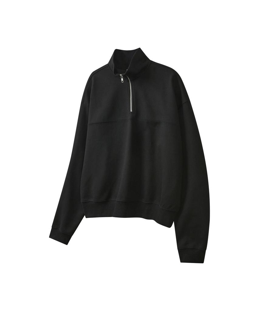 FERNOV Essential Half-Zip Sweatshirt Black