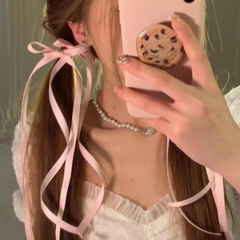 

«Набор резинок для волос с плетеными лентами-бантиками»: Двойной конский хвост, милая шпилька и зажим для волос Утконос