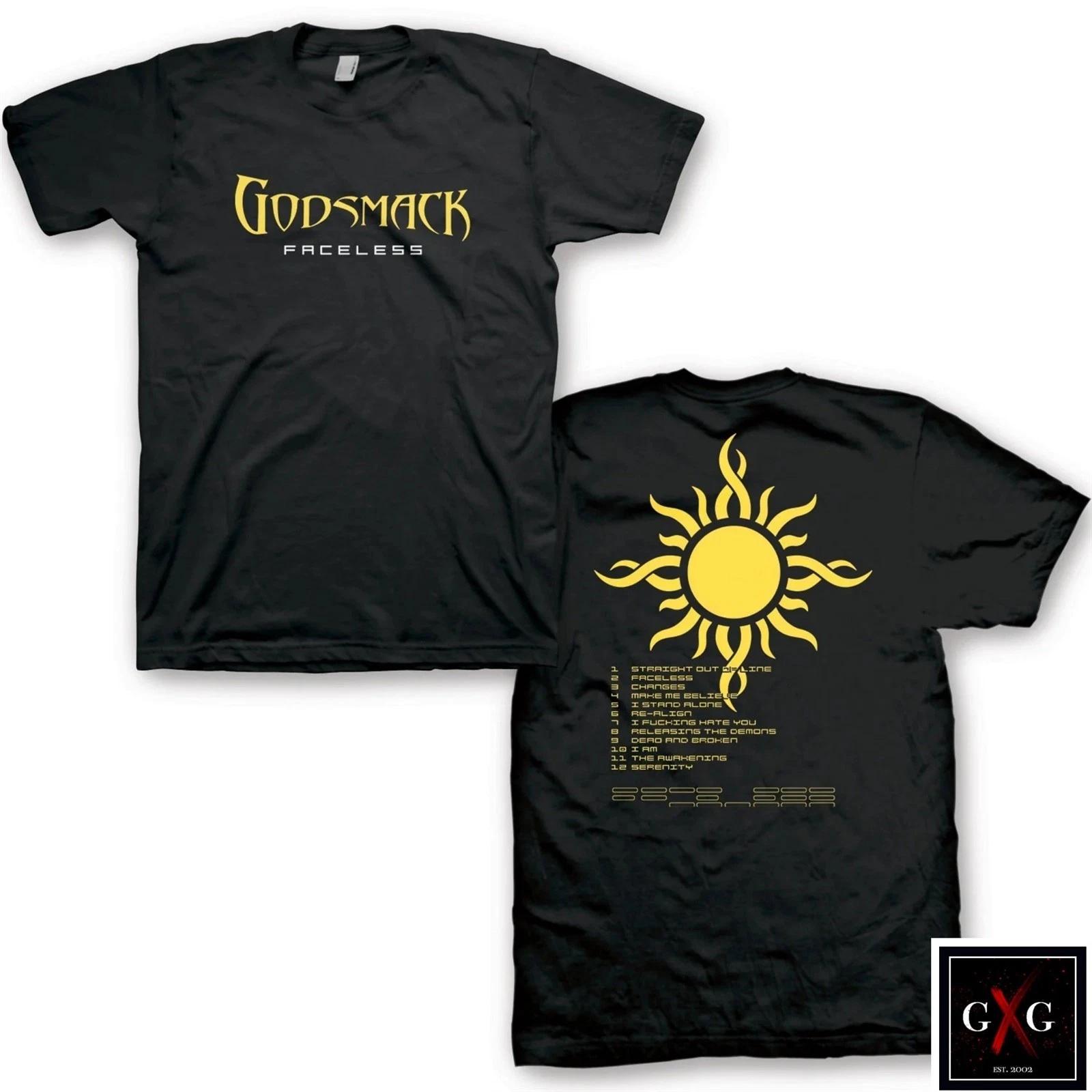 GODSMACK cd cvr FACELESS Official SHIRT XL New awake IV oracle 1000hp legends L