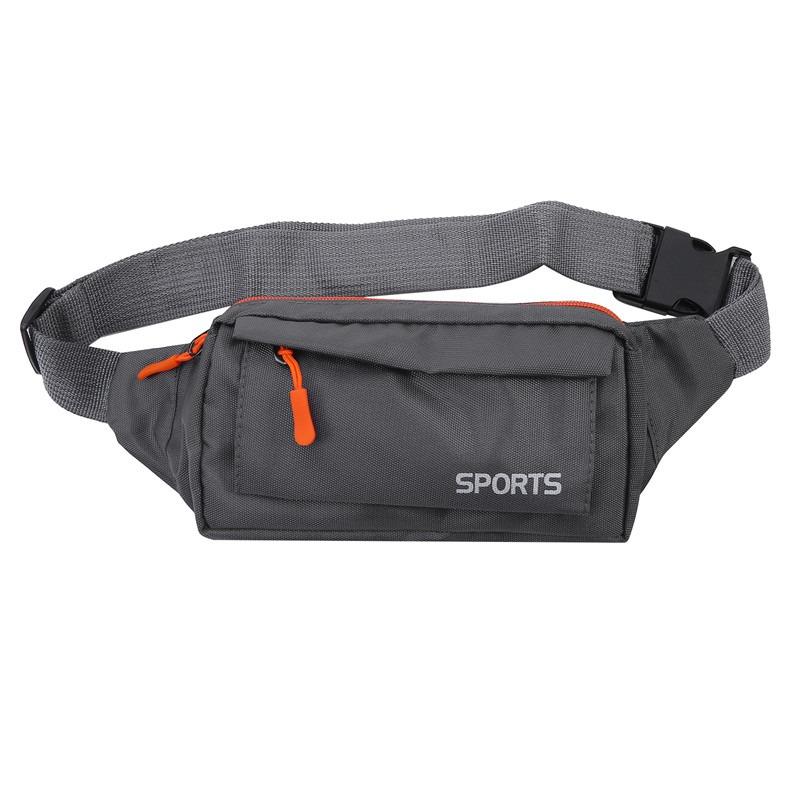 Pánský balíček na prsa Vodotěsná outdoorová sportovní taška Plátěná taška Korejská taška do pasu Fanny Pouch Crossbody Pánská banánová taška