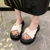 Patent Leather Pointed Toe Single Shoes with Rivet Outside Wear New Summer Shallow Strap Mary Jane Kitten Heels