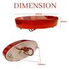 Front Raised Cab Roof Marker Light 18PCS 12V Red Clearance Chicken Lights for Freightliner Cascadia Trucks Trailers – Universal Fit