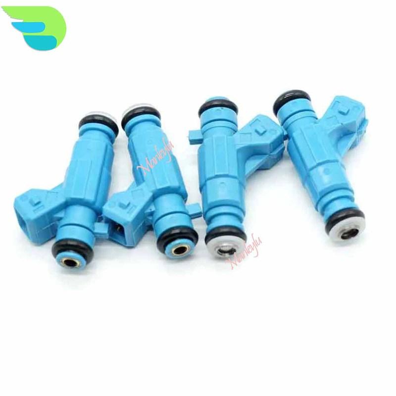 4pcs Fuel Injectors For Fiat- Albea Brava Palio Punto Siena Lancia- Ypsilon Ford- Taurus 0280155816 71716957