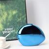 The New Acrylic Shiny Metallic Goose Egg Box Shiny Shell Banquet Shiny Elegant Design Clutch