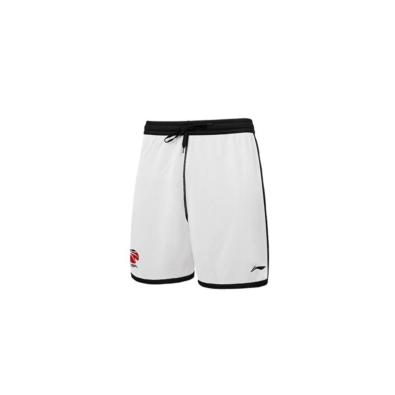 Li Ning CBA Reversible Wearable Competition Top Training Quick-Dry Breathable Shorts Basketball Set Unisex basketball set YATV109-1+CBALOGO