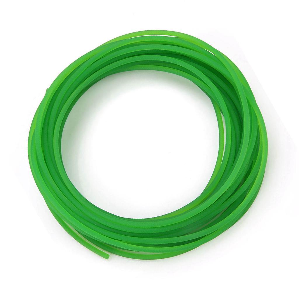 Green Rough Surface PU Polyurethane Round Belt for Drive Transmission