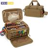 14" Heavy Duty Tactical Tool Bag, Durable Portable Work Organizer Non-Slip Base, Multi Purpose Storage for Handyman Carpenter