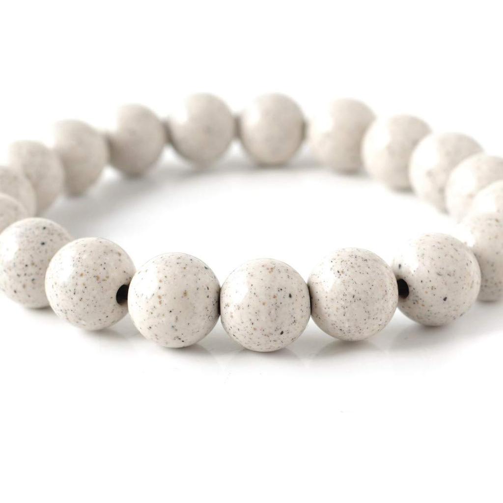 Beitou Stone Negative Ion Inner 19cm [GOLD STONE] Bracelet, 10mm, Taiwanese, Measured, Radium, Diameter Approx.