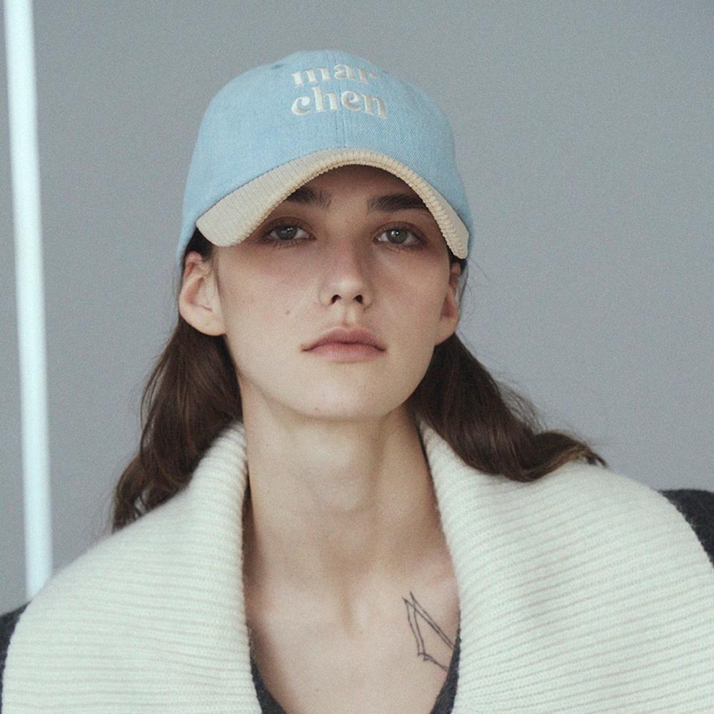 Meleuhen Unisex Denim Logo Ball Cap_3Color