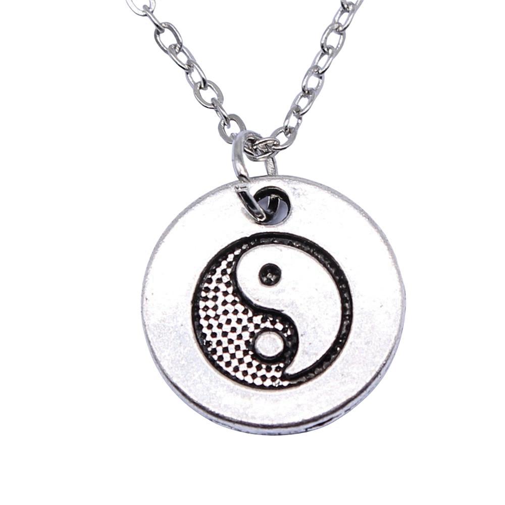 Knot Pendant Necklace Talisman Amulet Celtic Occult Protection Jewelry 40cm Short Chain