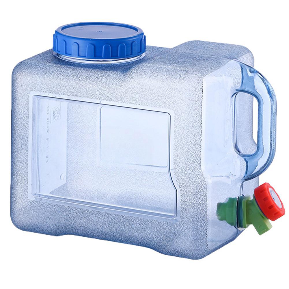 8L Water Container with Faucet Water Carrier Canister Tank Container Beverage Outdoor Water Container For Outdoor Camping Travel China Mainland