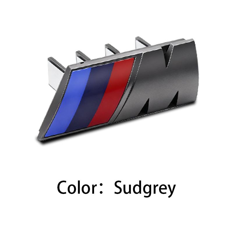 1Pcs 7.3cm 9cm M Logo 3D ABS Car Styling Front Grille Badge Emblem Accessory For BMW Performance E36 E60 E90 X2 X1 X3 X5 E46 M3