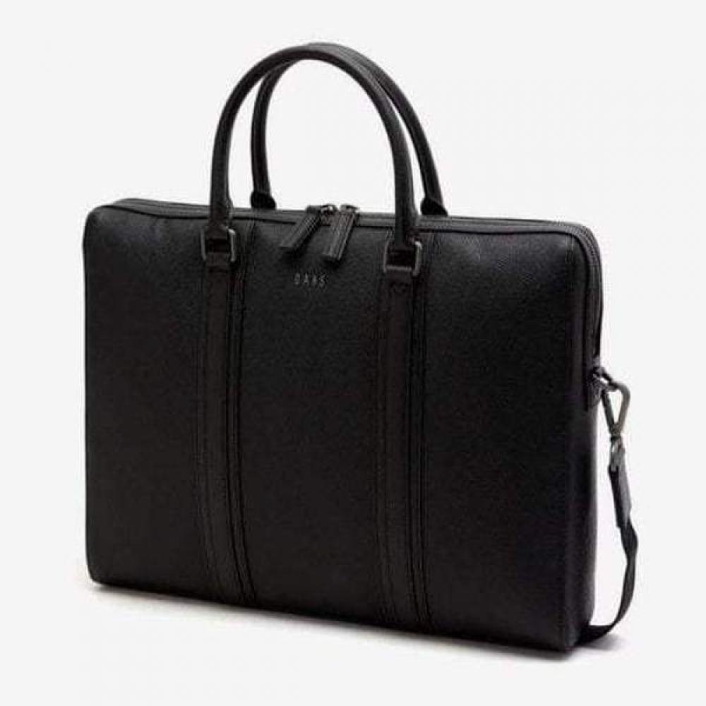 

Daks Black Logo Modern Briefcase Dbba5f335bk Single option